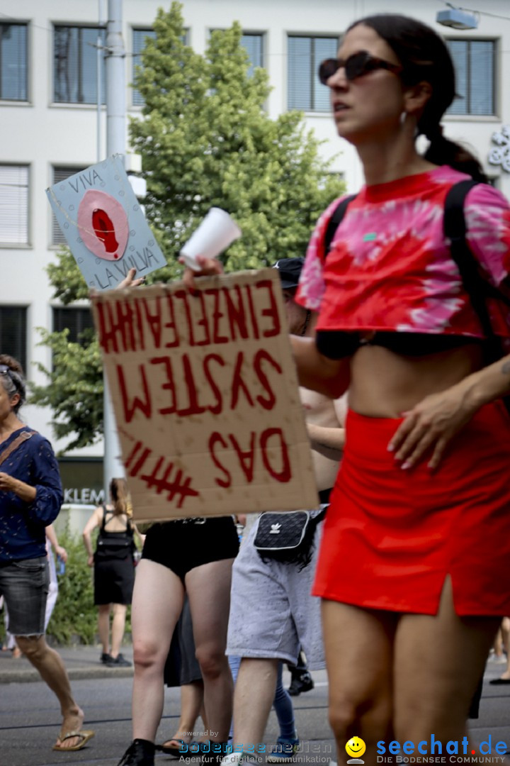 Feministischer Streik - Frauenstreik: Zuerich, 14.06.2025