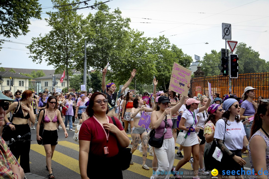 Feministischer Streik - Frauenstreik: Zuerich, 14.06.2025