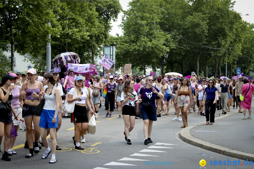 Feministischer Streik - Frauenstreik: Zuerich, 14.06.2025