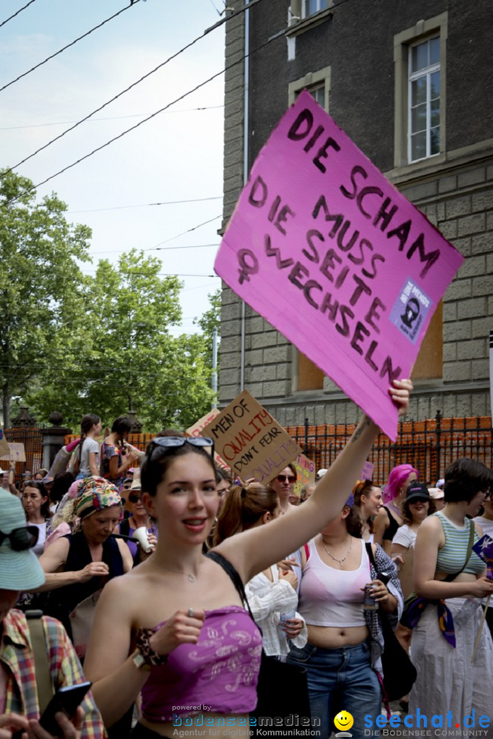 Feministischer Streik - Frauenstreik: Zuerich, 14.06.2025