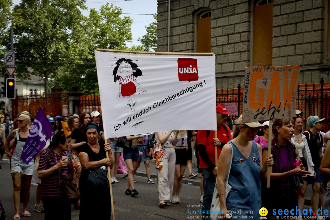 Feministischer Streik - Frauenstreik: Zuerich, 14.06.2025