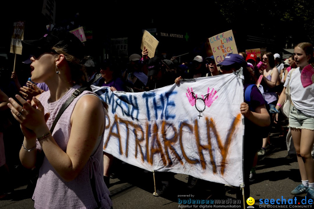 Feministischer Streik - Frauenstreik: Zuerich, 14.06.2025