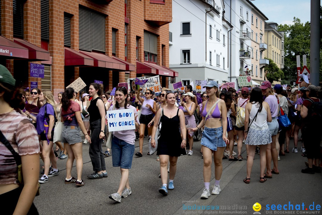 Feministischer Streik - Frauenstreik: Zuerich, 14.06.2025