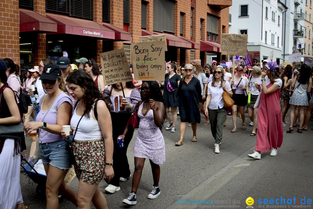 Feministischer Streik - Frauenstreik: Zuerich, 14.06.2025