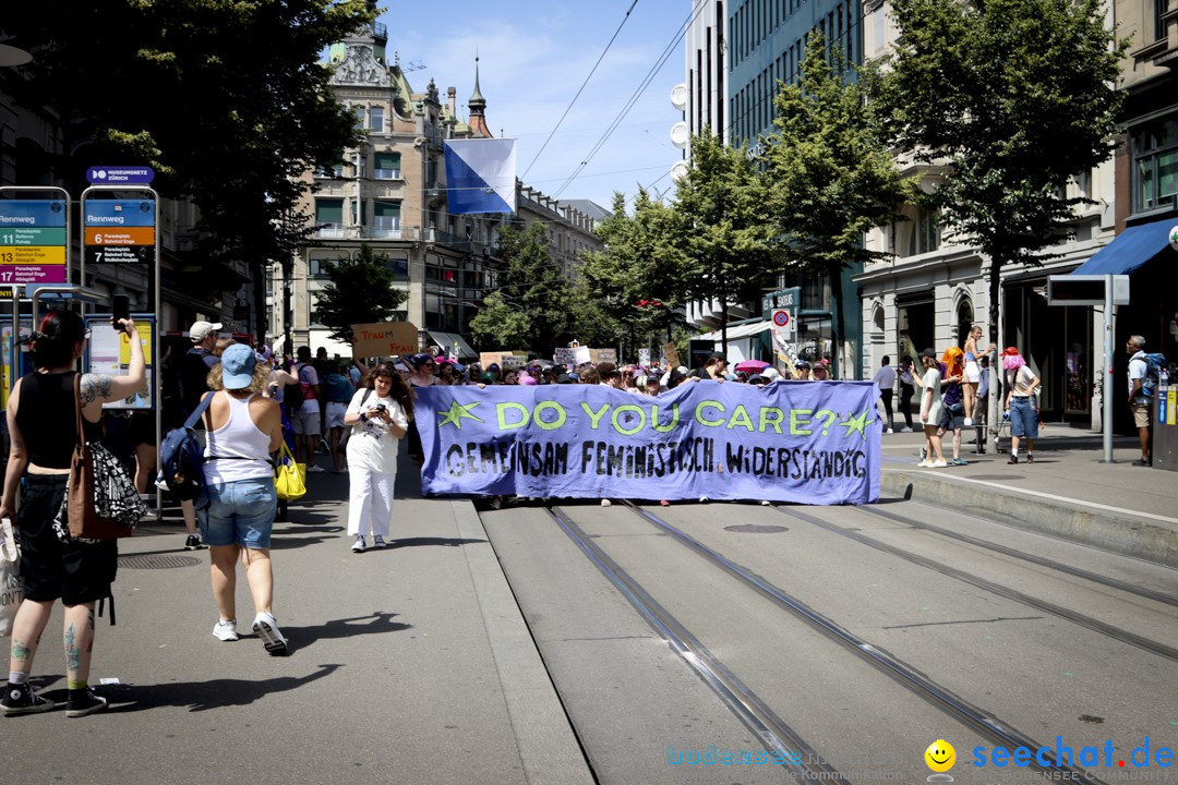 Feministischer Streik - Frauenstreik: Zuerich, 14.06.2025