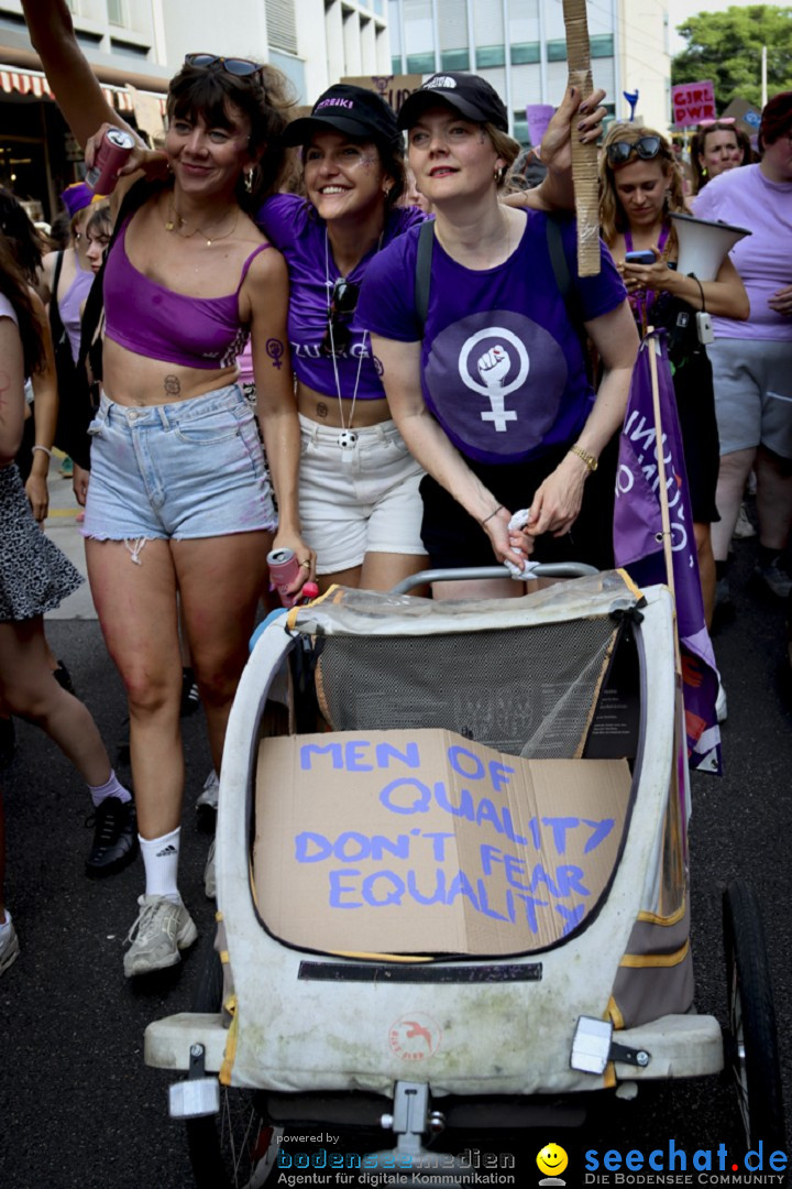 Feministischer Streik - Frauenstreik: Zuerich, 14.06.2025