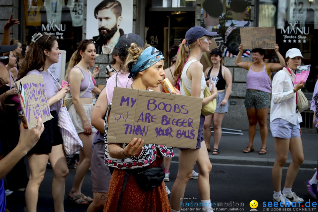 Feministischer Streik - Frauenstreik: Zuerich, 14.06.2025