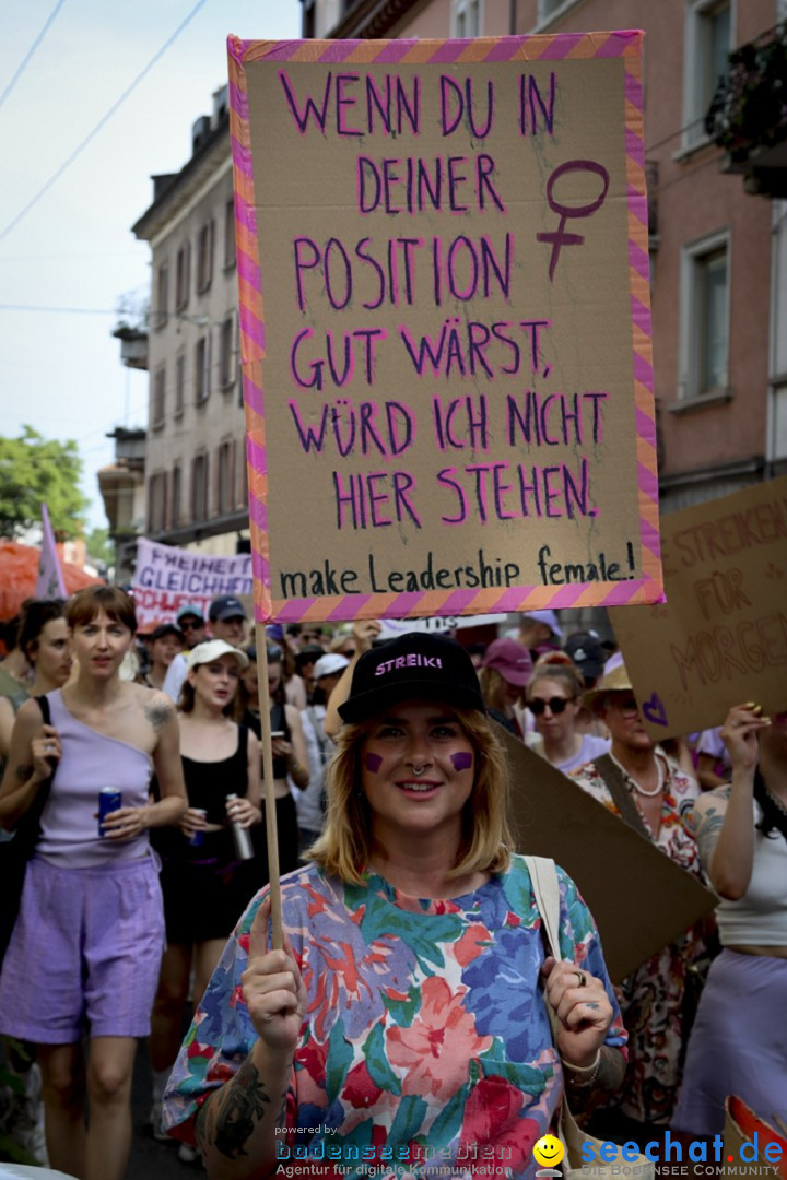 Feministischer Streik - Frauenstreik: Zuerich, 14.06.2025