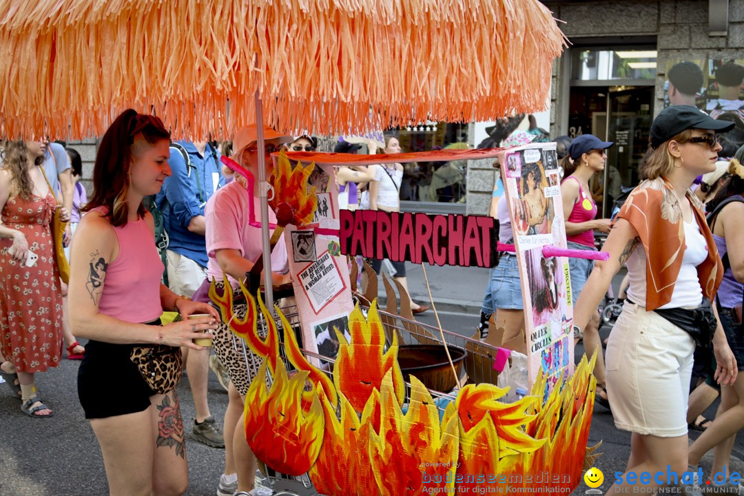 Feministischer Streik - Frauenstreik: Zuerich, 14.06.2025