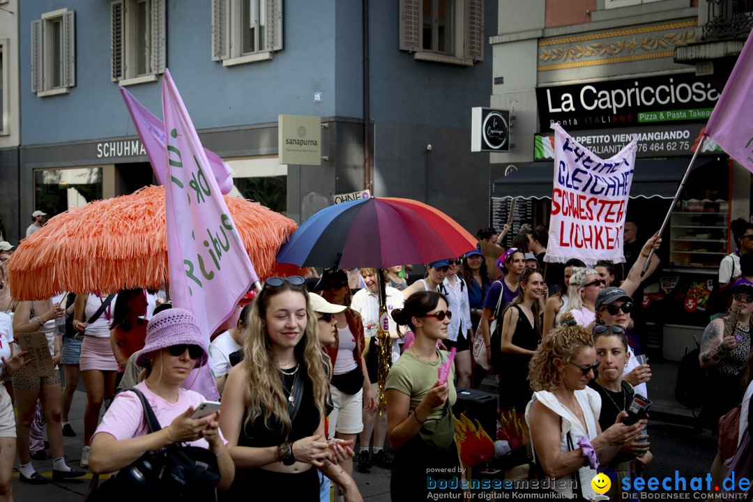 Feministischer Streik - Frauenstreik: Zuerich, 14.06.2025