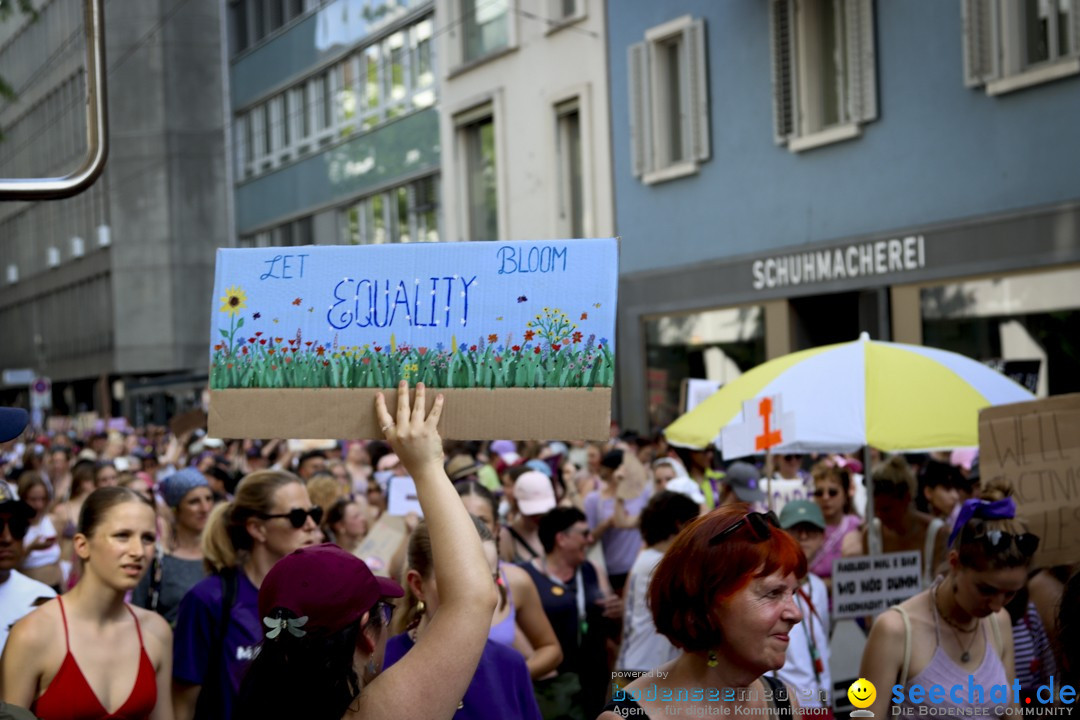 Feministischer Streik - Frauenstreik: Zuerich, 14.06.2025
