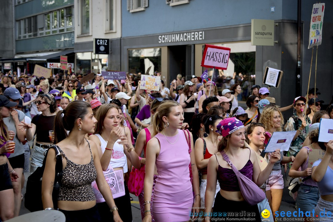 Feministischer Streik - Frauenstreik: Zuerich, 14.06.2025
