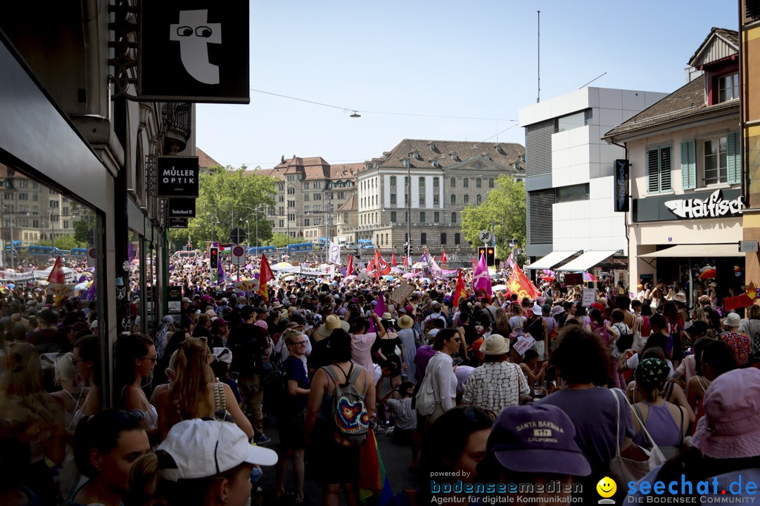 Feministischer Streik - Frauenstreik: Zuerich, 14.06.2025