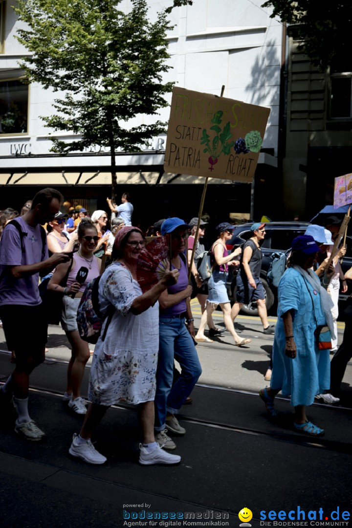 Feministischer Streik - Frauenstreik: Zuerich, 14.06.2025
