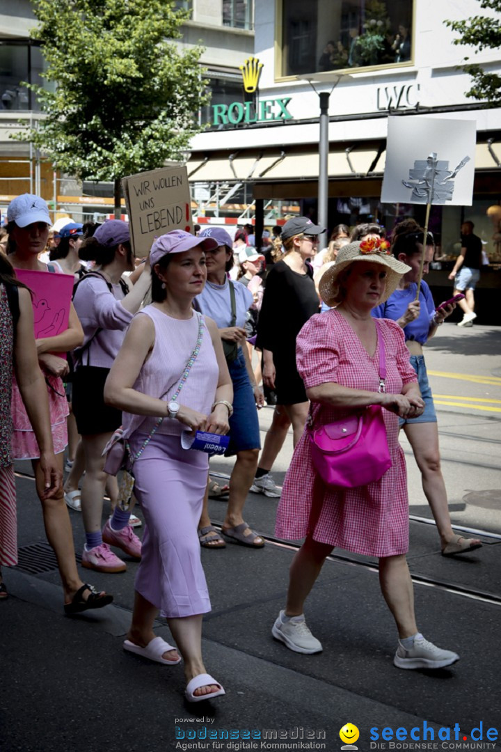 Feministischer Streik - Frauenstreik: Zuerich, 14.06.2025
