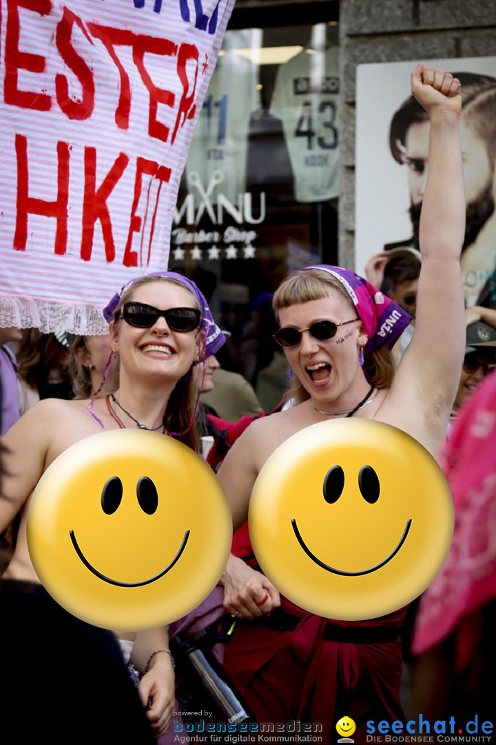 Feministischer Streik - Frauenstreik: Zuerich, 14.06.2025