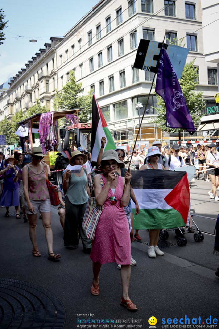 Feministischer Streik - Frauenstreik: Zuerich, 14.06.2025
