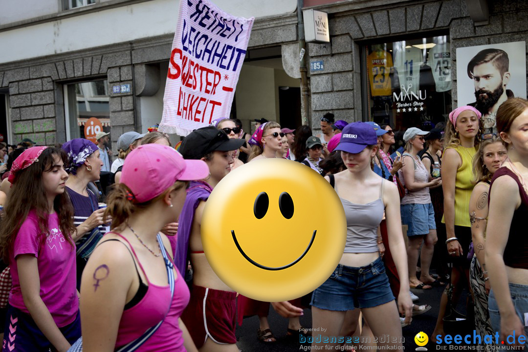 Feministischer Streik - Frauenstreik: Zuerich, 14.06.2025