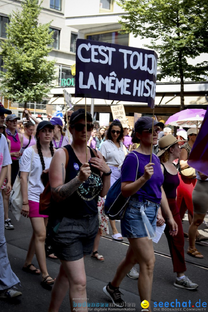 Feministischer Streik - Frauenstreik: Zuerich, 14.06.2025