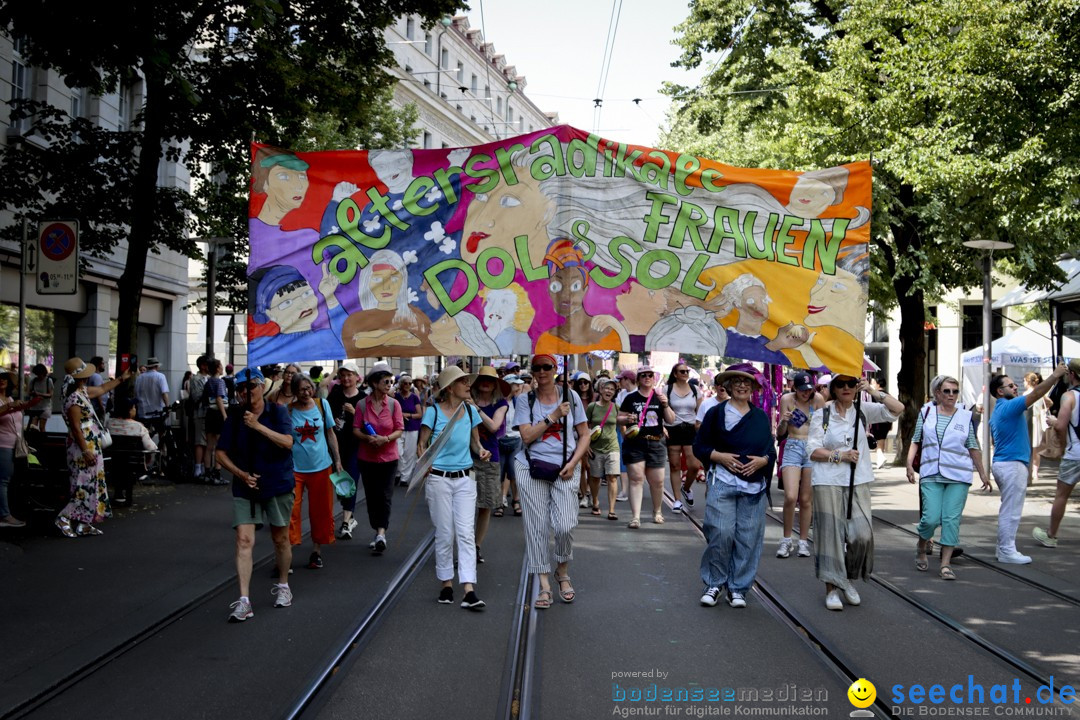 Feministischer Streik - Frauenstreik: Zuerich, 14.06.2025