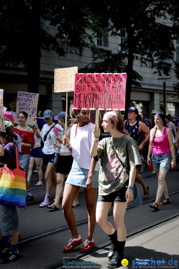 Feministischer Streik - Frauenstreik: Zuerich, 14.06.2025