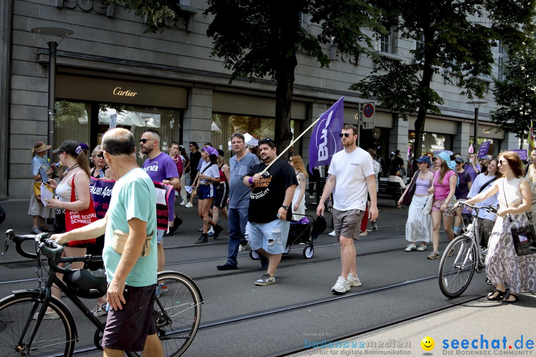 Feministischer Streik - Frauenstreik: Zuerich, 14.06.2025