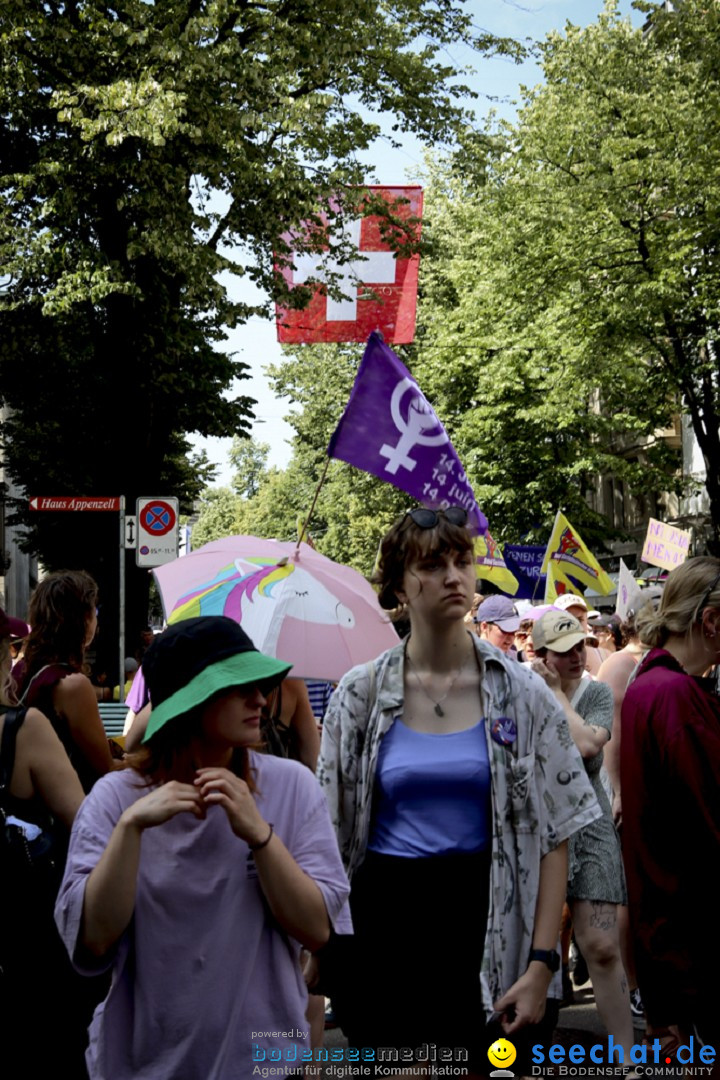 Feministischer Streik - Frauenstreik: Zuerich, 14.06.2025