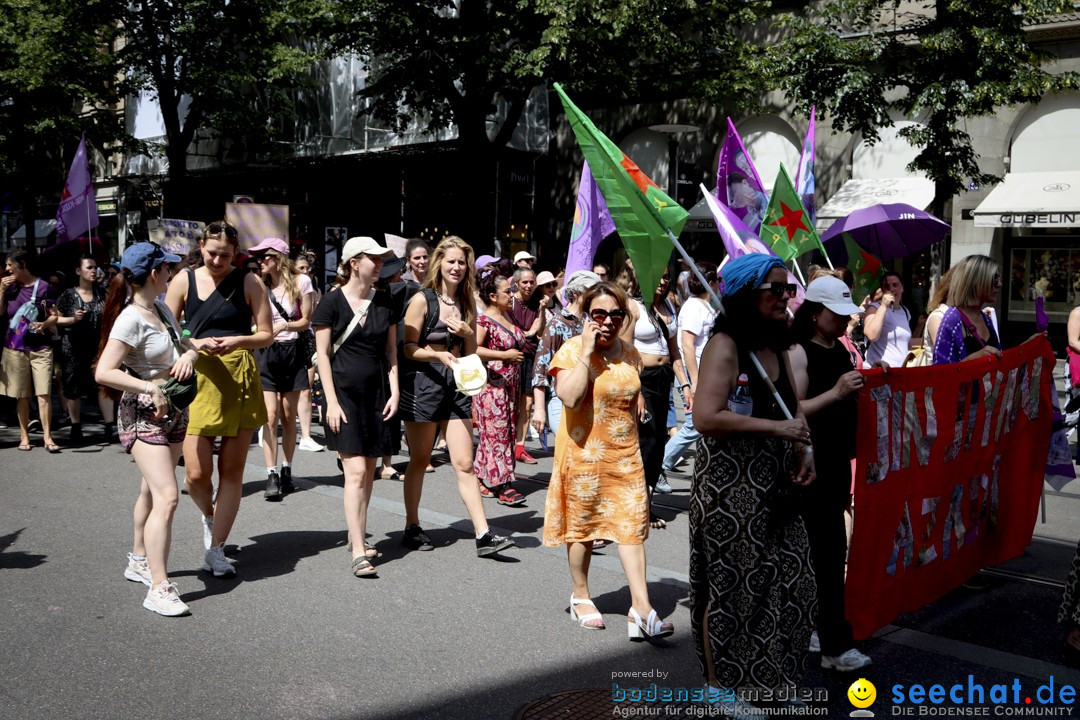 Feministischer Streik - Frauenstreik: Zuerich, 14.06.2025