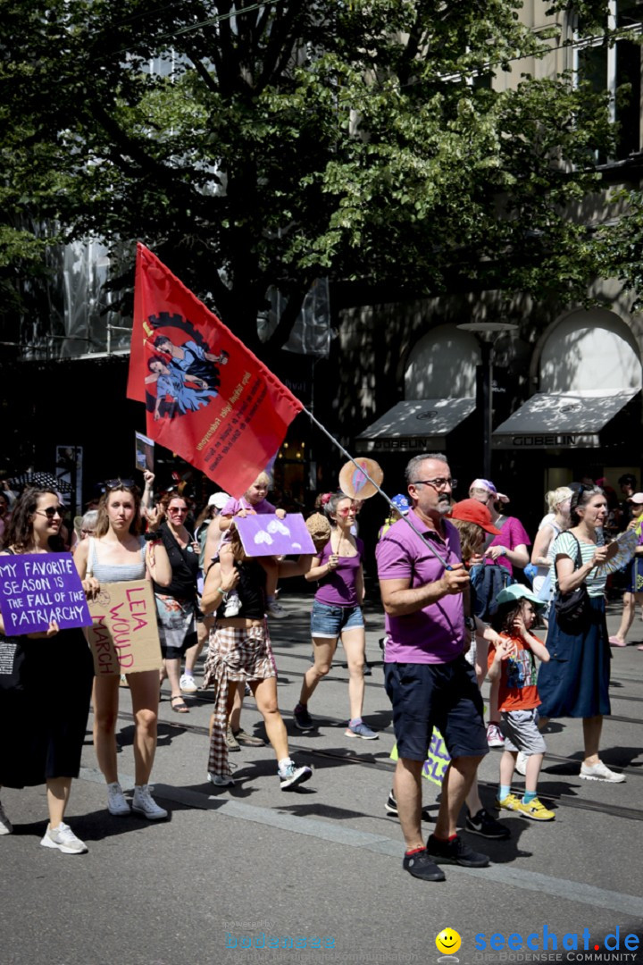 Feministischer Streik - Frauenstreik: Zuerich, 14.06.2025