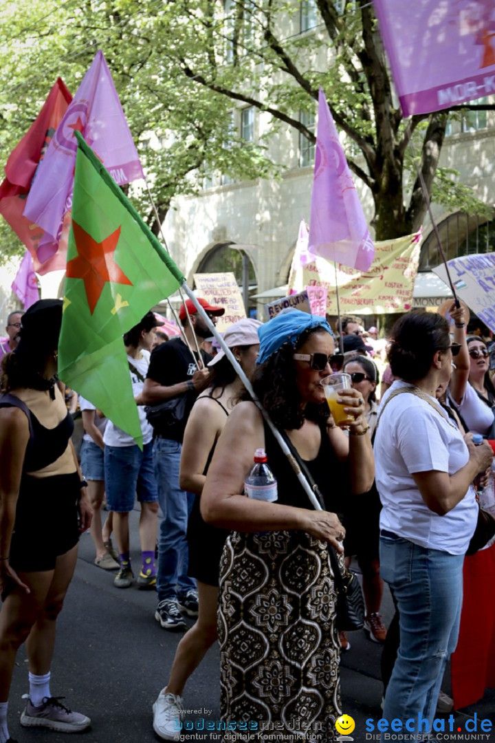 Feministischer Streik - Frauenstreik: Zuerich, 14.06.2025