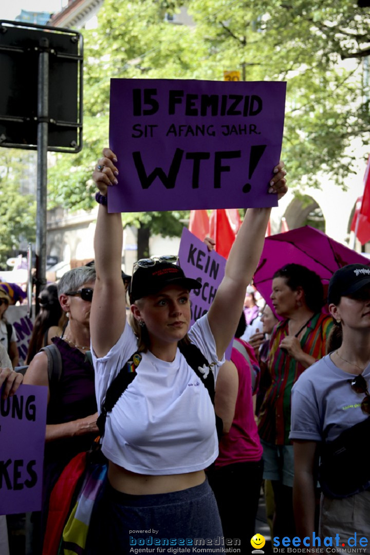Feministischer Streik - Frauenstreik: Zuerich, 14.06.2025