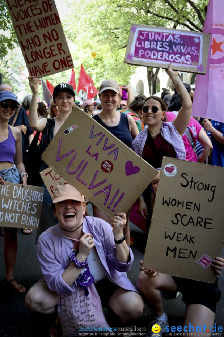 Feministischer Streik - Frauenstreik: Zuerich, 14.06.2025