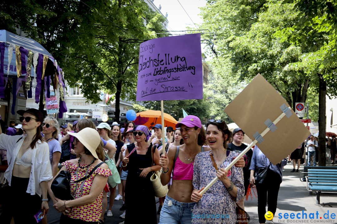 Feministischer Streik - Frauenstreik: Zuerich, 14.06.2025