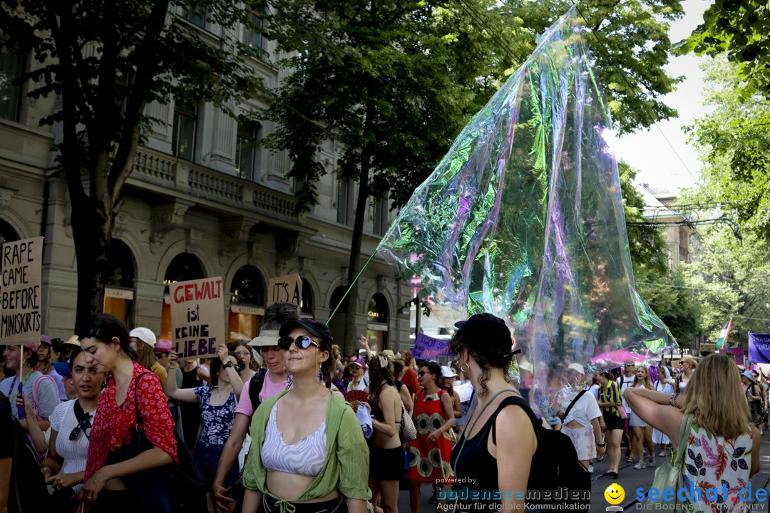 Feministischer Streik - Frauenstreik: Zuerich, 14.06.2025