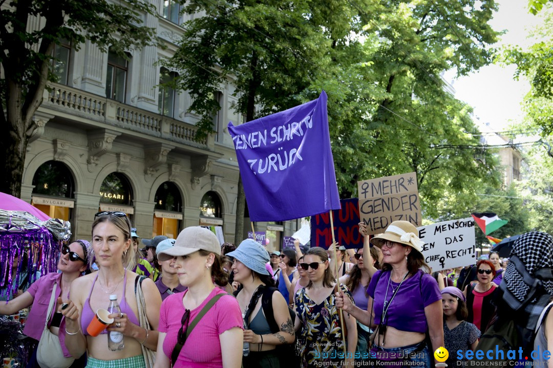 Feministischer Streik - Frauenstreik: Zuerich, 14.06.2025