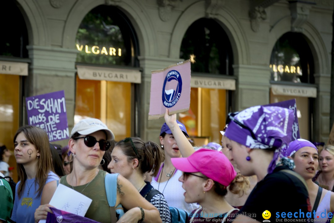 Feministischer Streik - Frauenstreik: Zuerich, 14.06.2025