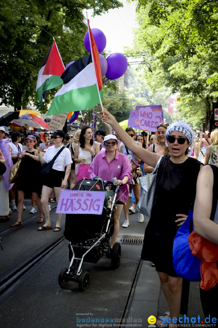 Feministischer Streik - Frauenstreik: Zuerich, 14.06.2025