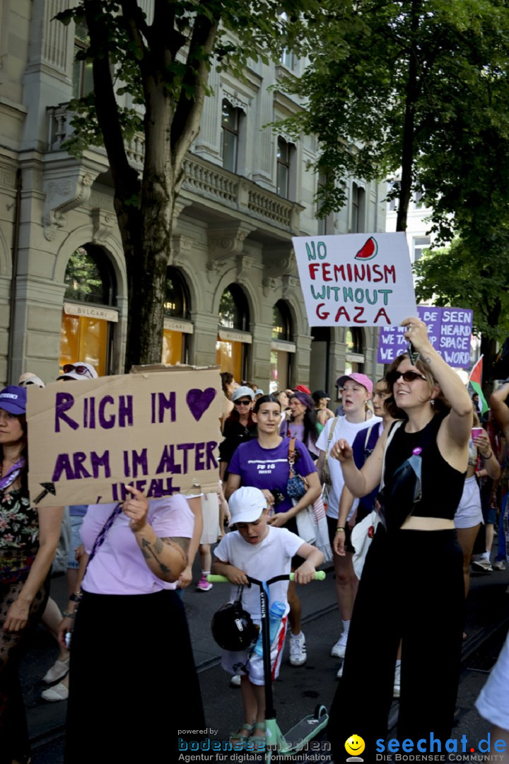 Feministischer Streik - Frauenstreik: Zuerich, 14.06.2025