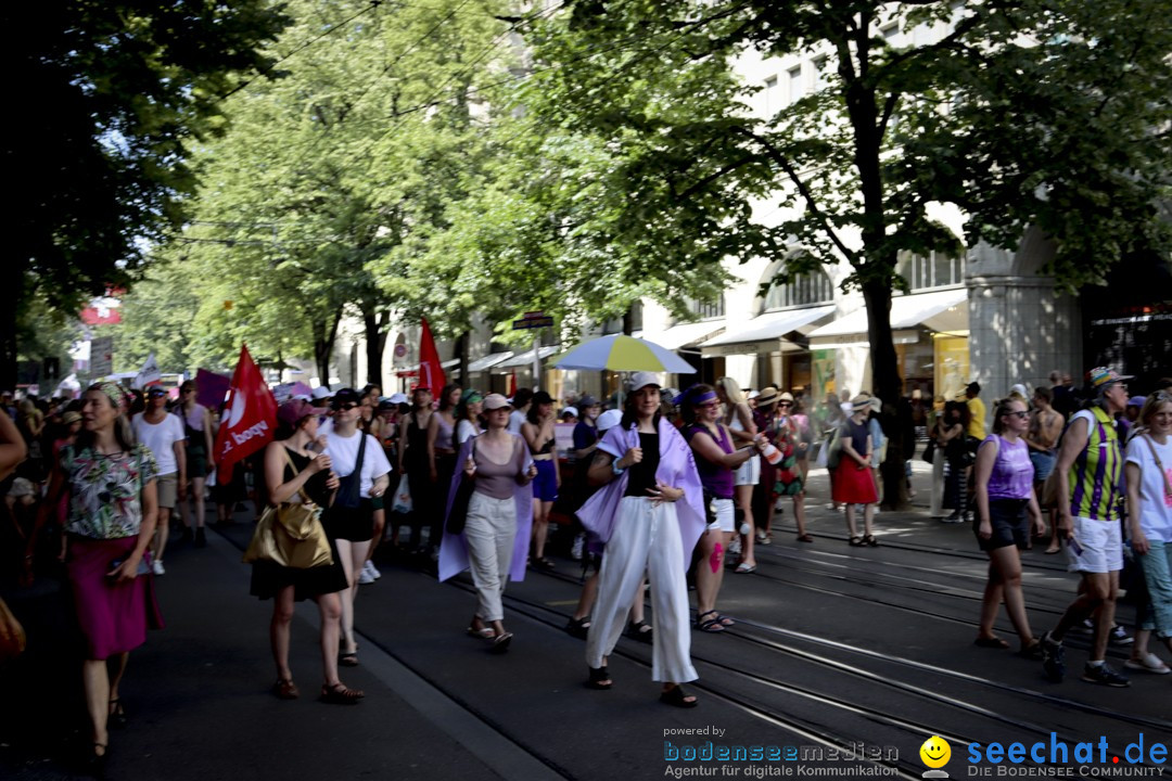 Feministischer Streik - Frauenstreik: Zuerich, 14.06.2025