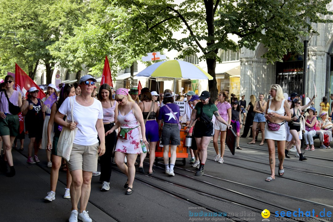 Feministischer Streik - Frauenstreik: Zuerich, 14.06.2025