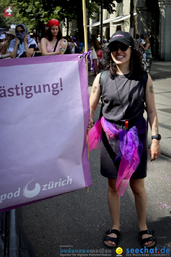 Feministischer Streik - Frauenstreik: Zuerich, 14.06.2025