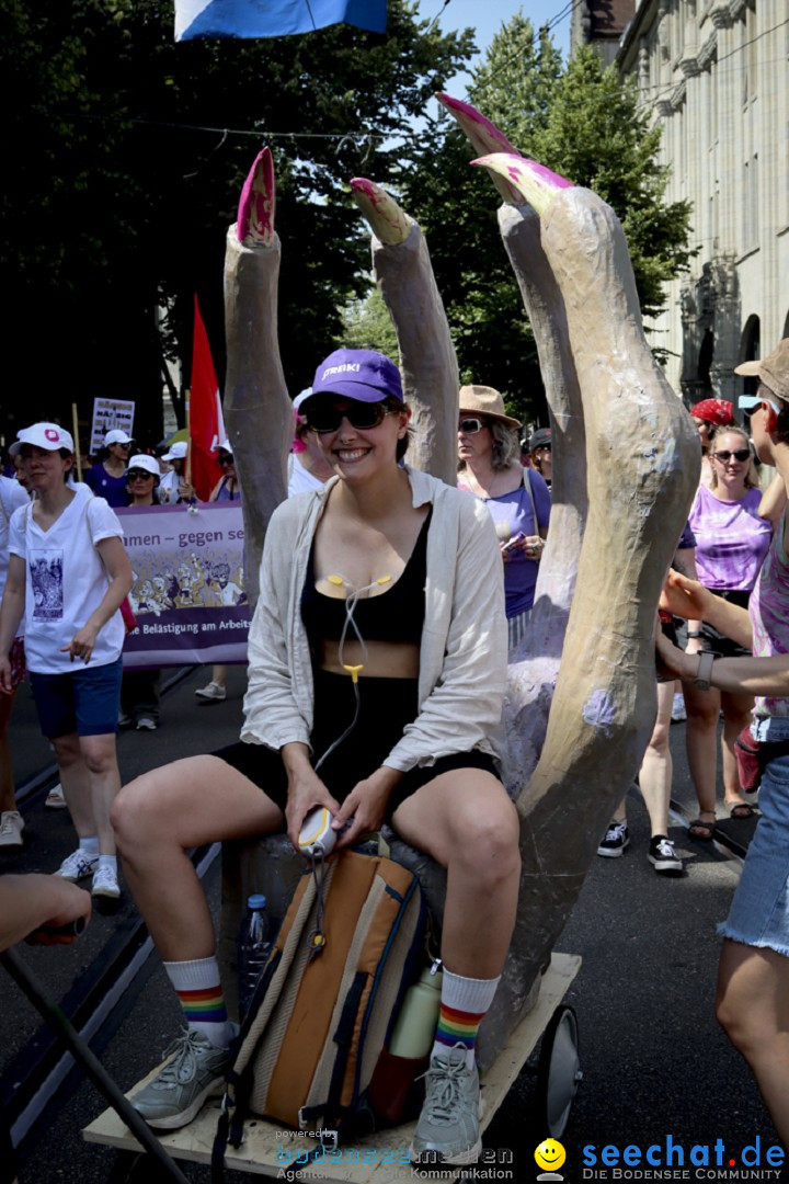 Feministischer Streik - Frauenstreik: Zuerich, 14.06.2025