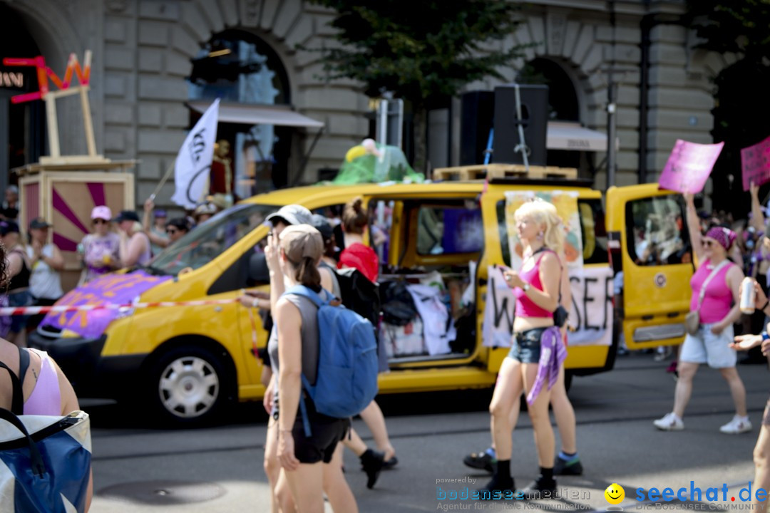 Feministischer Streik - Frauenstreik: Zuerich, 14.06.2025