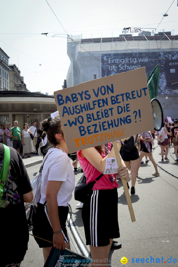 Feministischer Streik - Frauenstreik: Zuerich, 14.06.2025