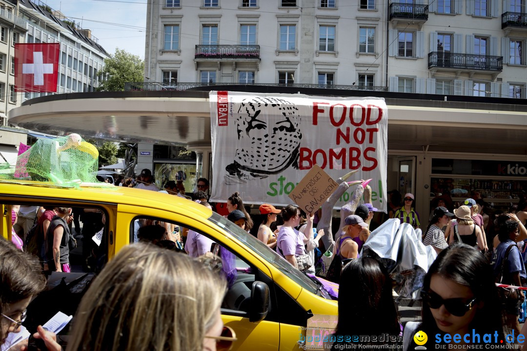 Feministischer Streik - Frauenstreik: Zuerich, 14.06.2025