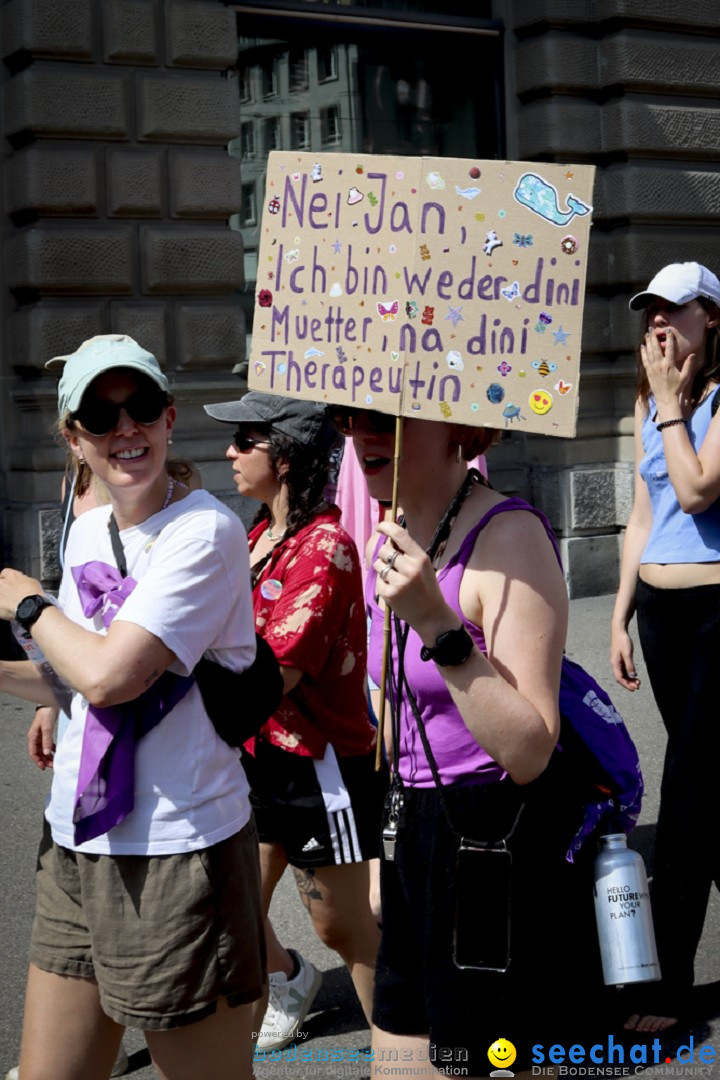 Feministischer Streik - Frauenstreik: Zuerich, 14.06.2025