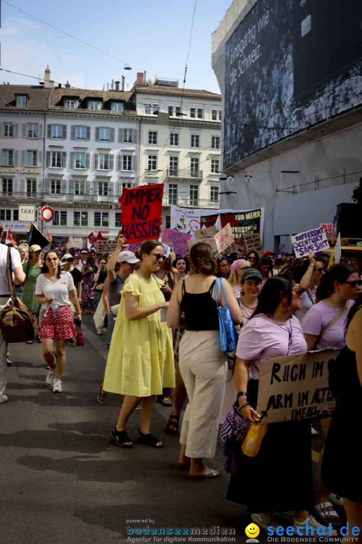 Feministischer Streik - Frauenstreik: Zuerich, 14.06.2025