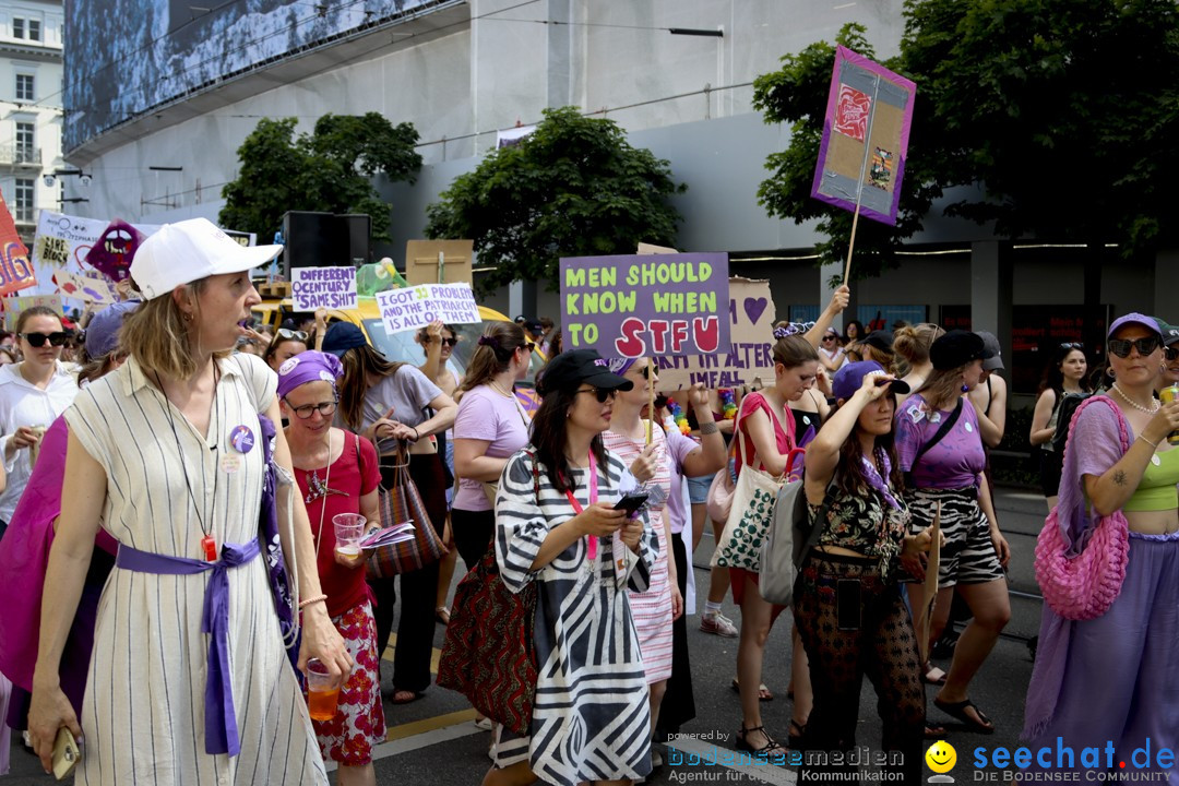 Feministischer Streik - Frauenstreik: Zuerich, 14.06.2025