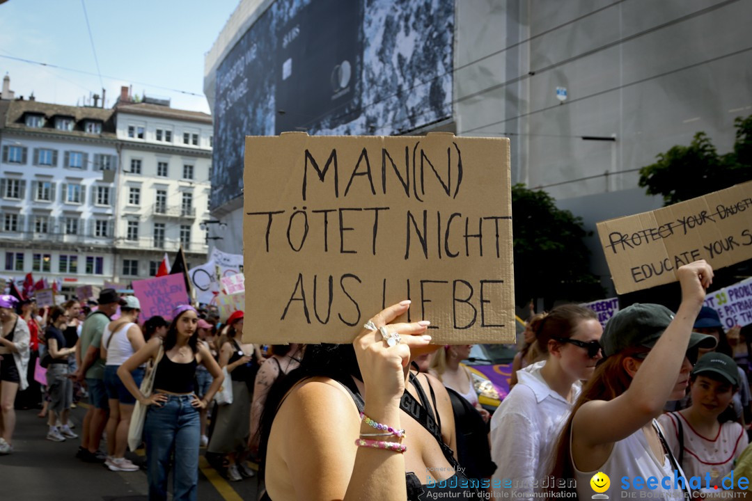 Feministischer Streik - Frauenstreik: Zuerich, 14.06.2025