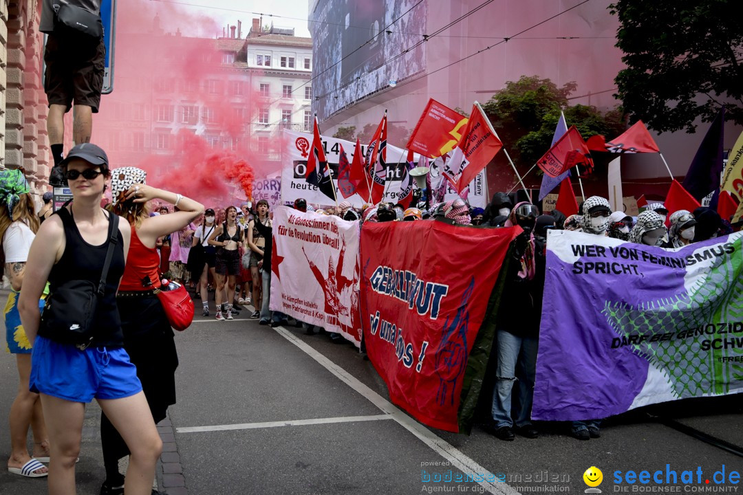Feministischer Streik - Frauenstreik: Zuerich, 14.06.2025